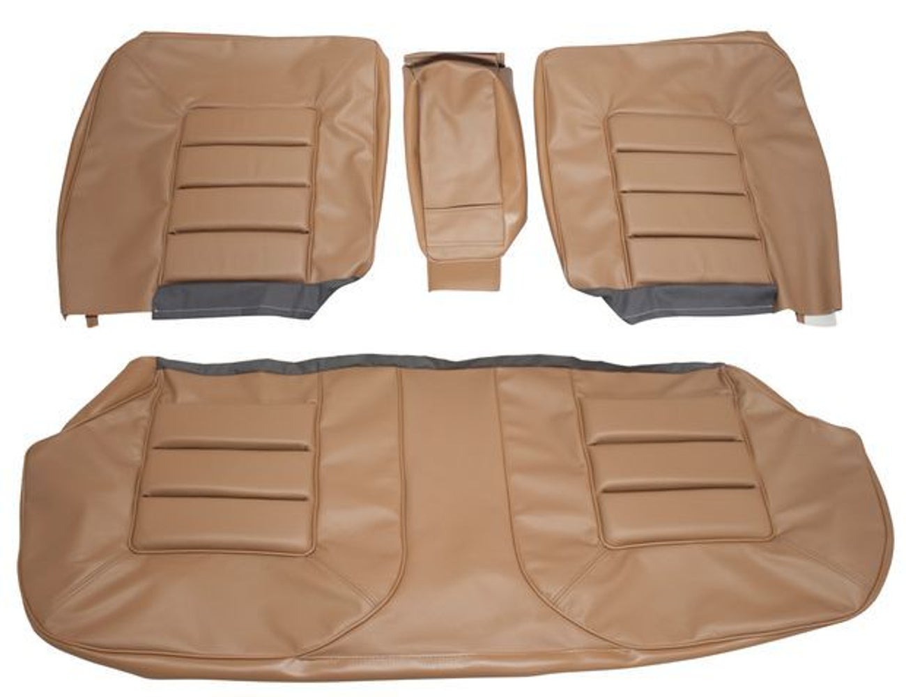 Rear seat upholstery for Volvo 164 1970-72 gold