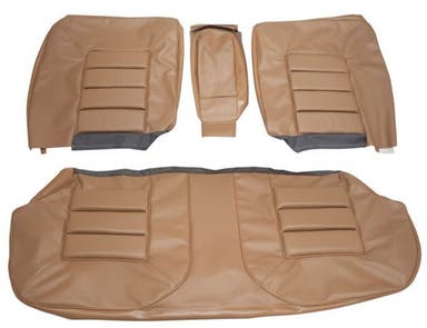 Rear seat upholstery for Volvo 164 1970-72 gold