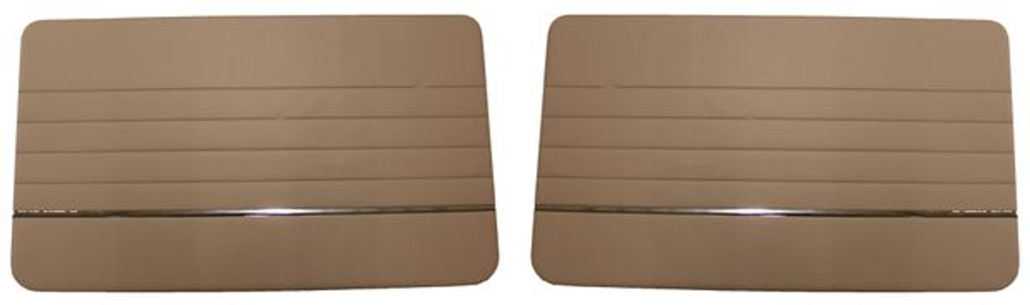 Door panel for Volvo PV544C-D 1961-63, nougat, right