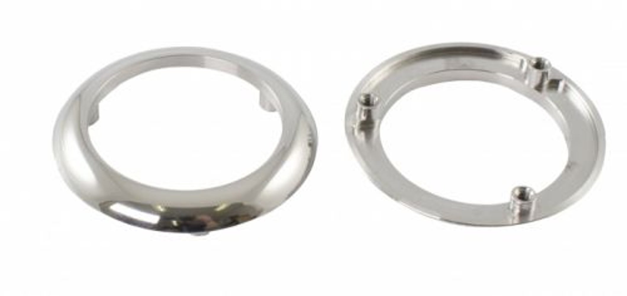 Steering wheel center frame stainless steel for Volvo 1800, 1800S ch-25499