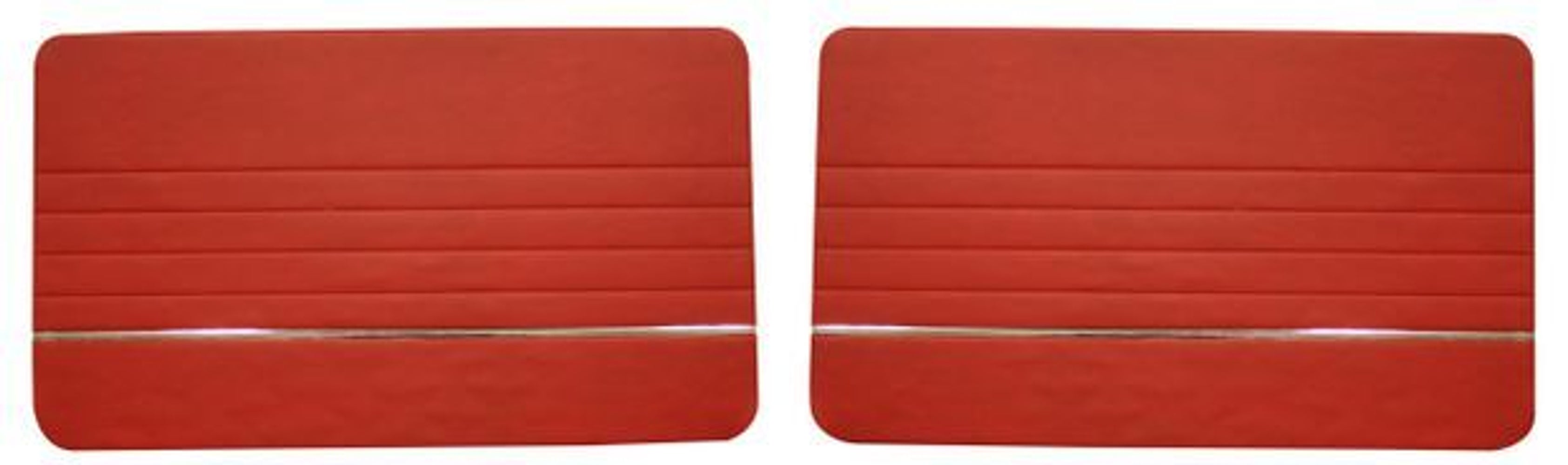 Door panels for Volvo PV544 1963-64, red