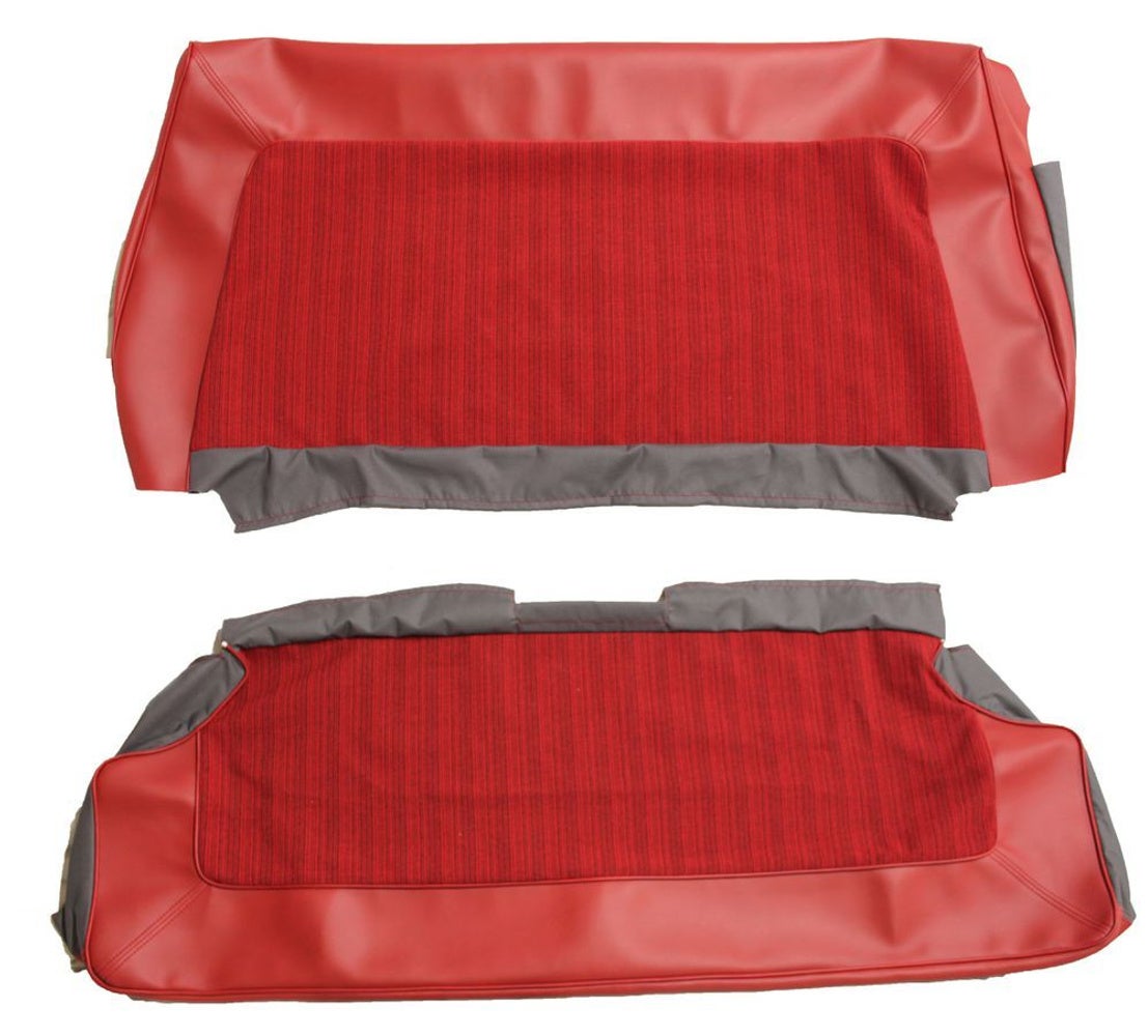 Upholstery Rear seat for Volvo Amazon 2d 1963-64 red — bild 1 av 2