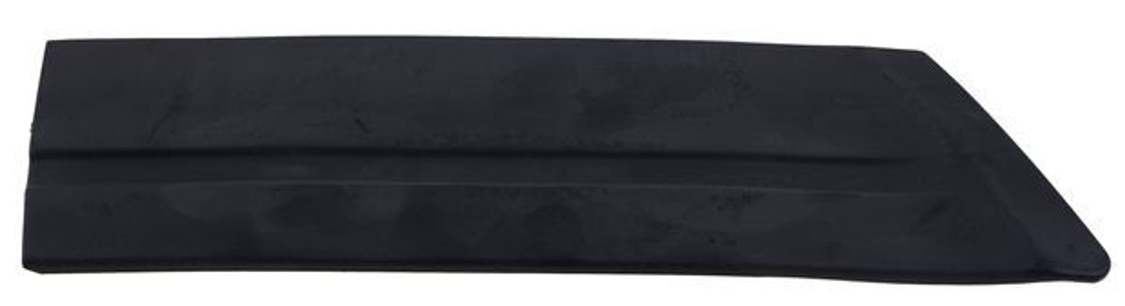 Front trim strip for Volvo 240, 244, 1988-93, black, left