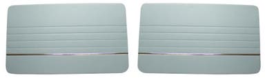 Door panel for Volvo PV544 1965, light blue, left