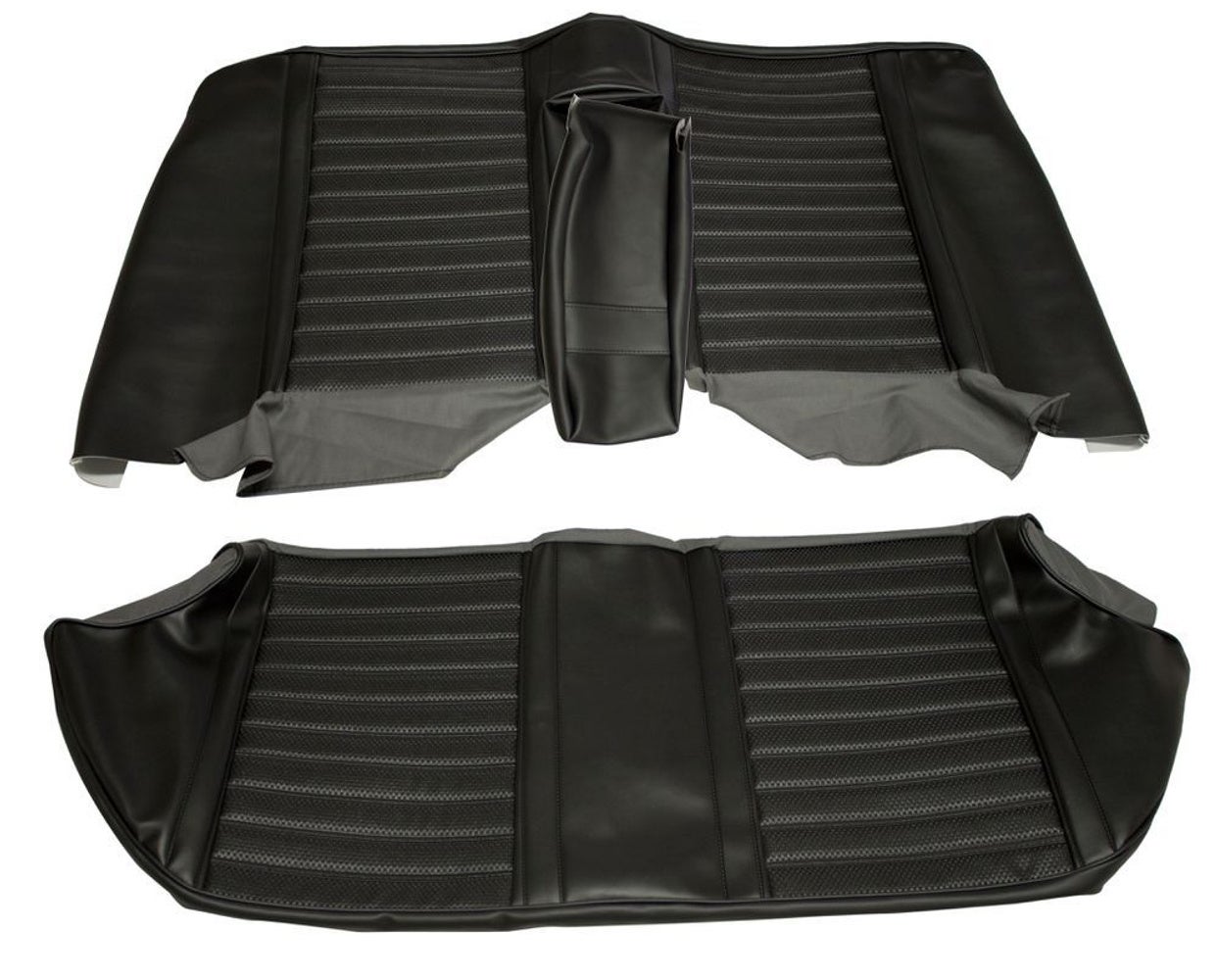 Upholstery Rear seat for Volvo Amazon 4d 1965-68 black