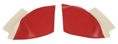 Upholstery Wheel arch for Volvo PV544A 1958-60 US red/beige