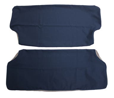 Rear seat upholstery for Volvo Duett 1958-60 blue/gray