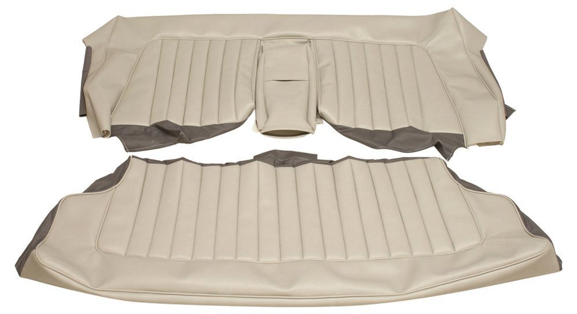 Upholstery Rear seat for Volvo Amazon 2d 1963-64 US gray