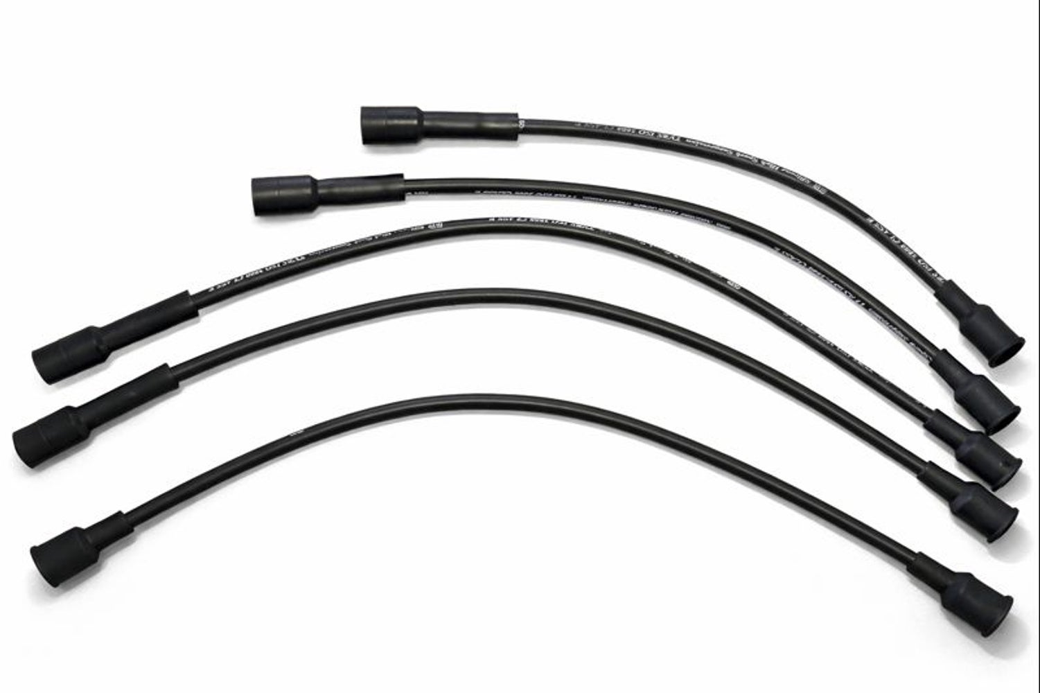 Ignition cable set GTS for Volvo B18, B20, black — bild 2 av 2