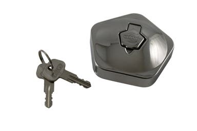 Lockable fuel cap for Volvo PV, Amazon, Volvo logo
