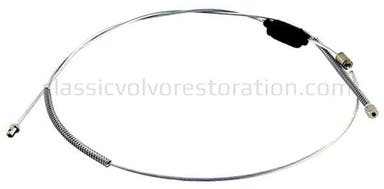 Rear handbrake cable for Volvo PV544, Duett 1961-66 (2 per car)
