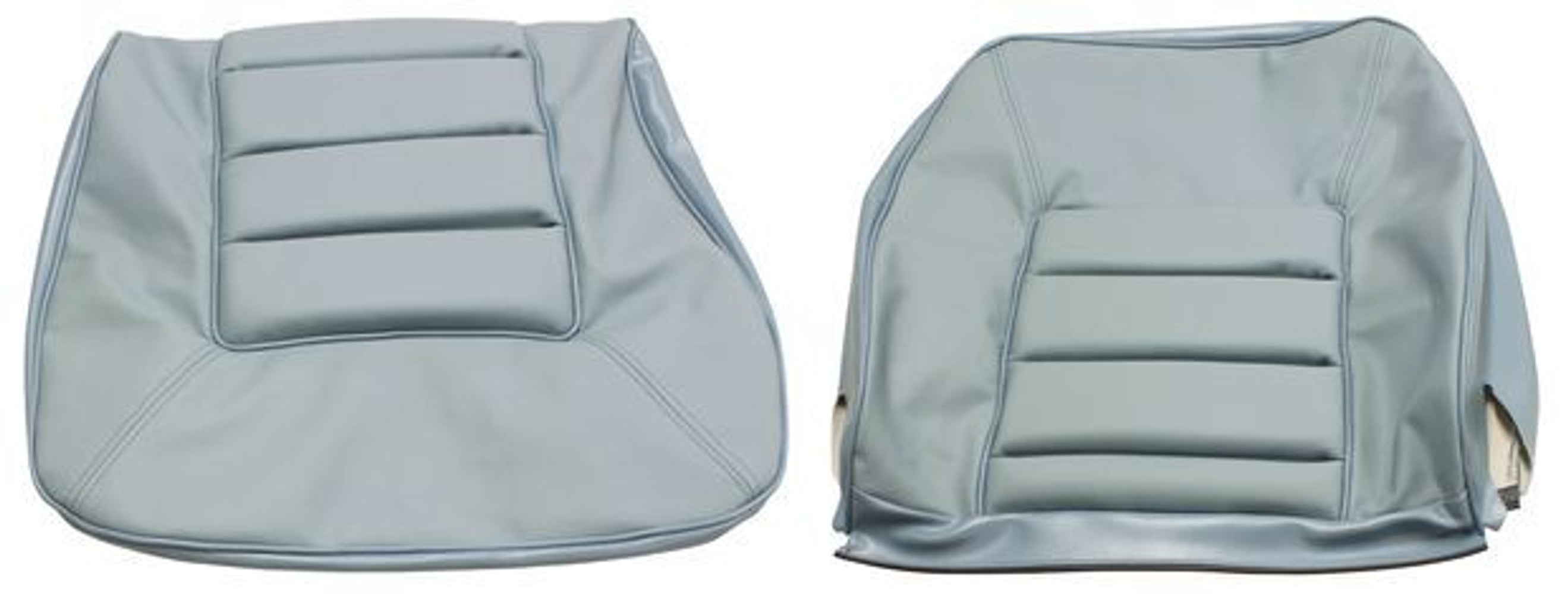 Front seat upholstery for Volvo 164 1972-74 light blue