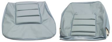 Front seat upholstery for Volvo 164 1972-74 light blue
