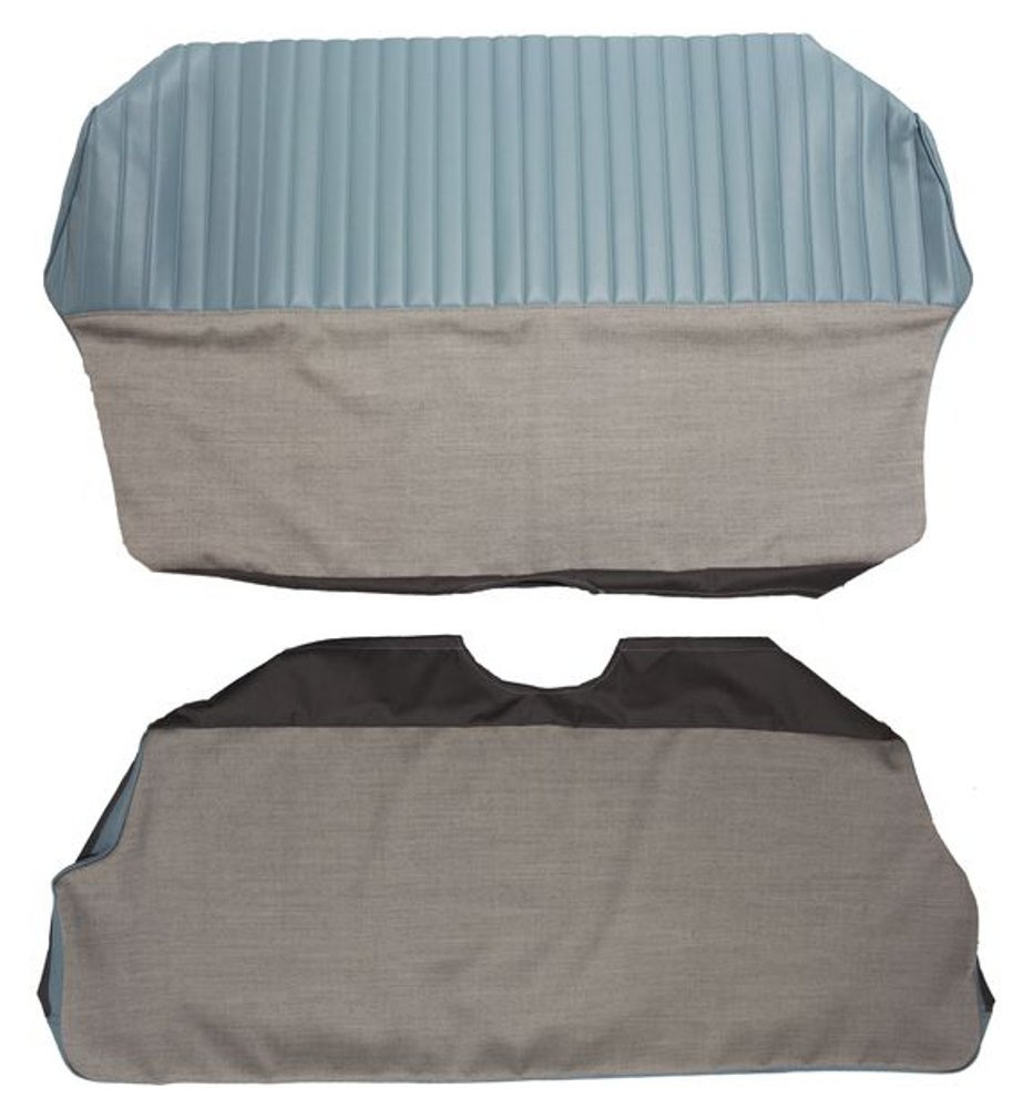 Upholstery Rear seat for Volvo 544A 1958-60 blue/gray Option 2