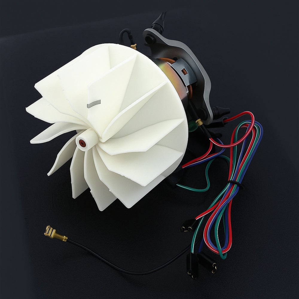 Fan motor for Volvo 140, 164 1973-, 240, 260, 265 without A/C — bild 3 av 3