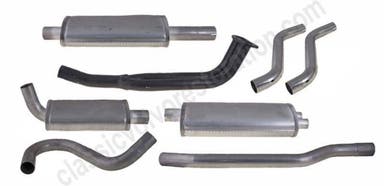 Exhaust system for Volvo 1800, 1800ES