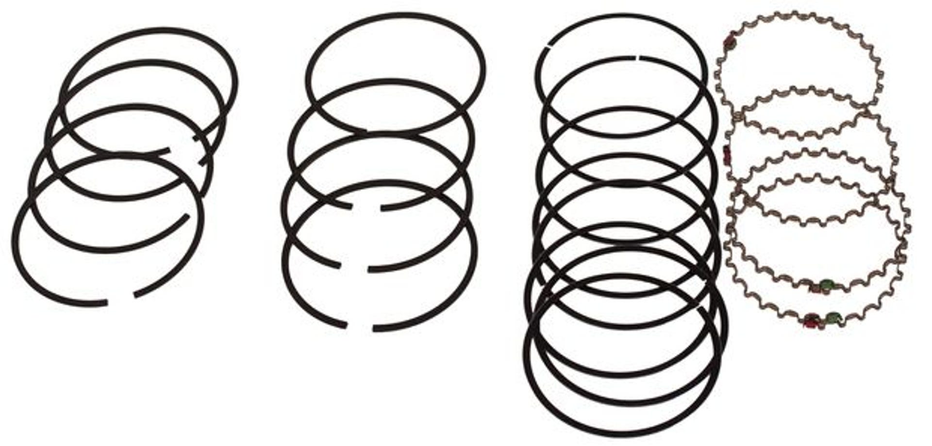 B18 0.040" Oversize Piston Ring Set – Complete Set for 1 Engine — bild 2 av 2