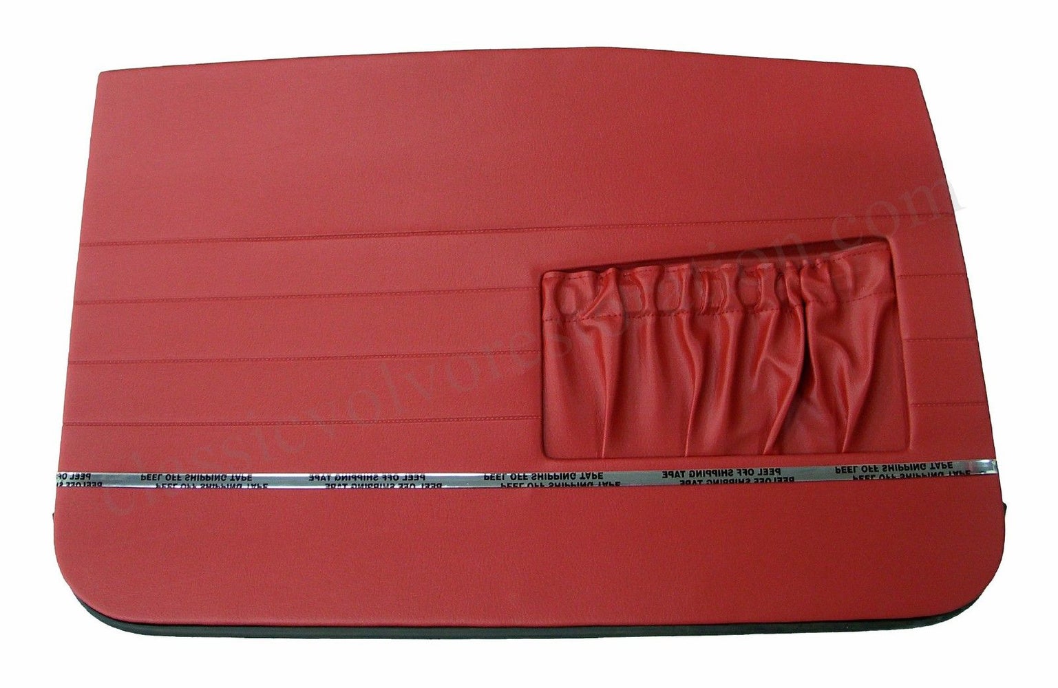 Front door panels for Volvo Amazon 4d, Amazon Kombi, 1962-63, red