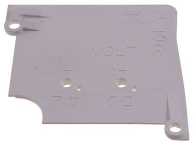 Bottom plate, instrument cluster for Volvo 740 1989-90, 780 1987-91