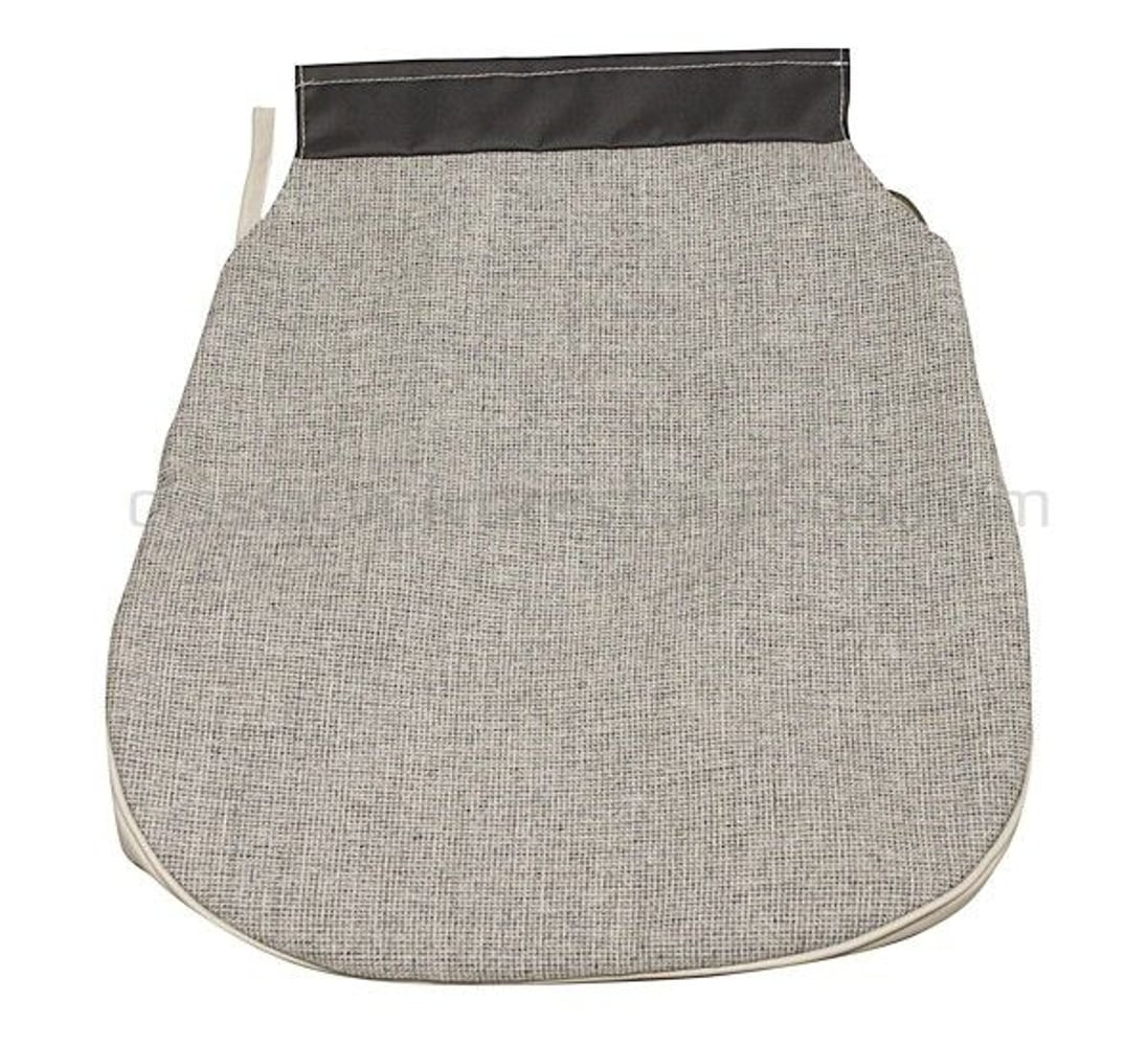 Front seat upholstery for Volvo Amazon 4d 1959-60 gray/white — bild 2 av 2