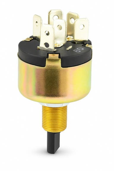 Heater fan/ventilation switch for Volvo 240, 245, 260, 262, 265, 4-speed, 1983-