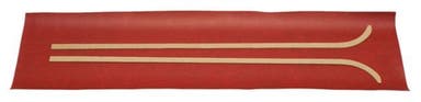 Panels B-pillar for Volvo PV544, Duett 1963-64, red