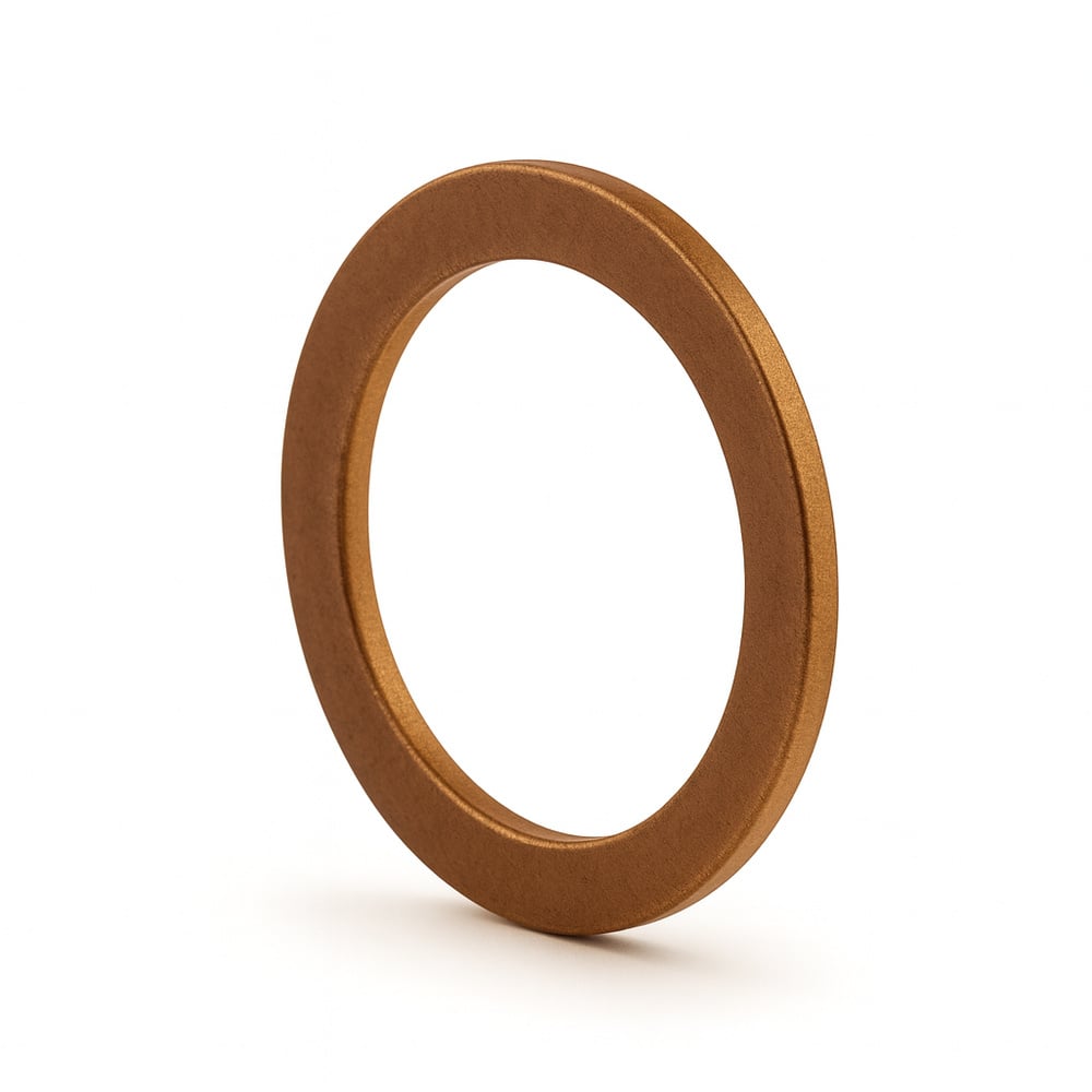 Copper washer 26.4x31.6x1.8 mm for Volvo PV444, PV544, Duett, Amazon, Amazon Kombi, 1800 — bild 2 av 2