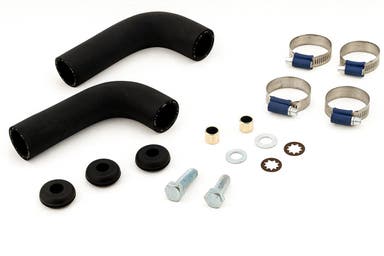 Radiator hose set for Volvo PV544, Amazon -1966, Duett -1968 with mounting kit (does not fit 1800)