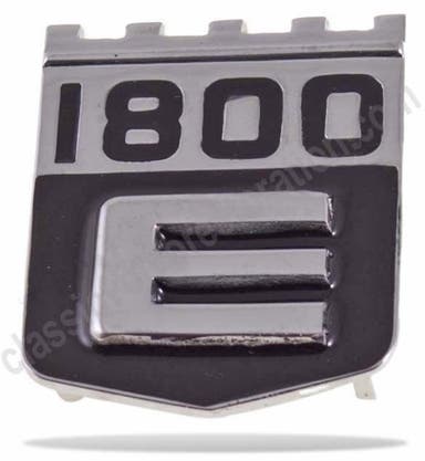 Emblem "Volvo 1800E" rear for Volvo 1800E