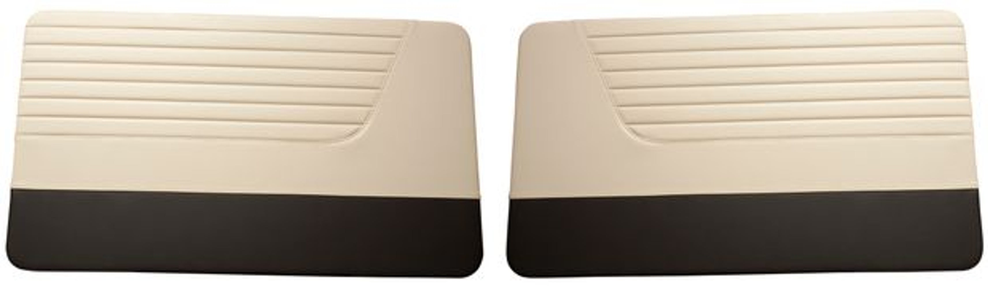Door panels for Volvo PV444 1955-58 US red/beige/black unassembled