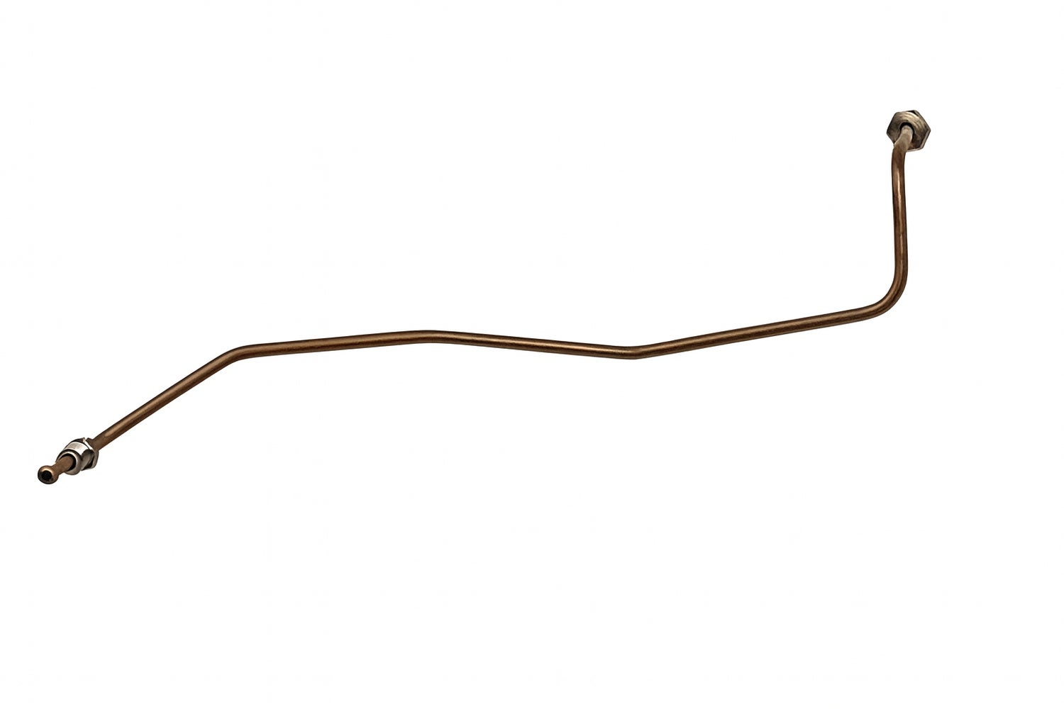 Rear brake pipe (pre-bent) for Volvo 240, 260, 262, 240 1975-93, left — bild 2 av 2