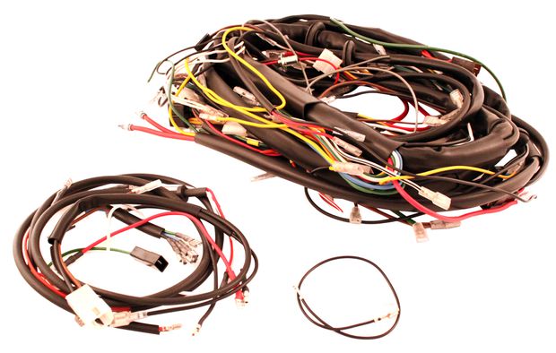 Wiring harness for Volvo 1800E, 1800ES 1972, left-hand drive, BW35