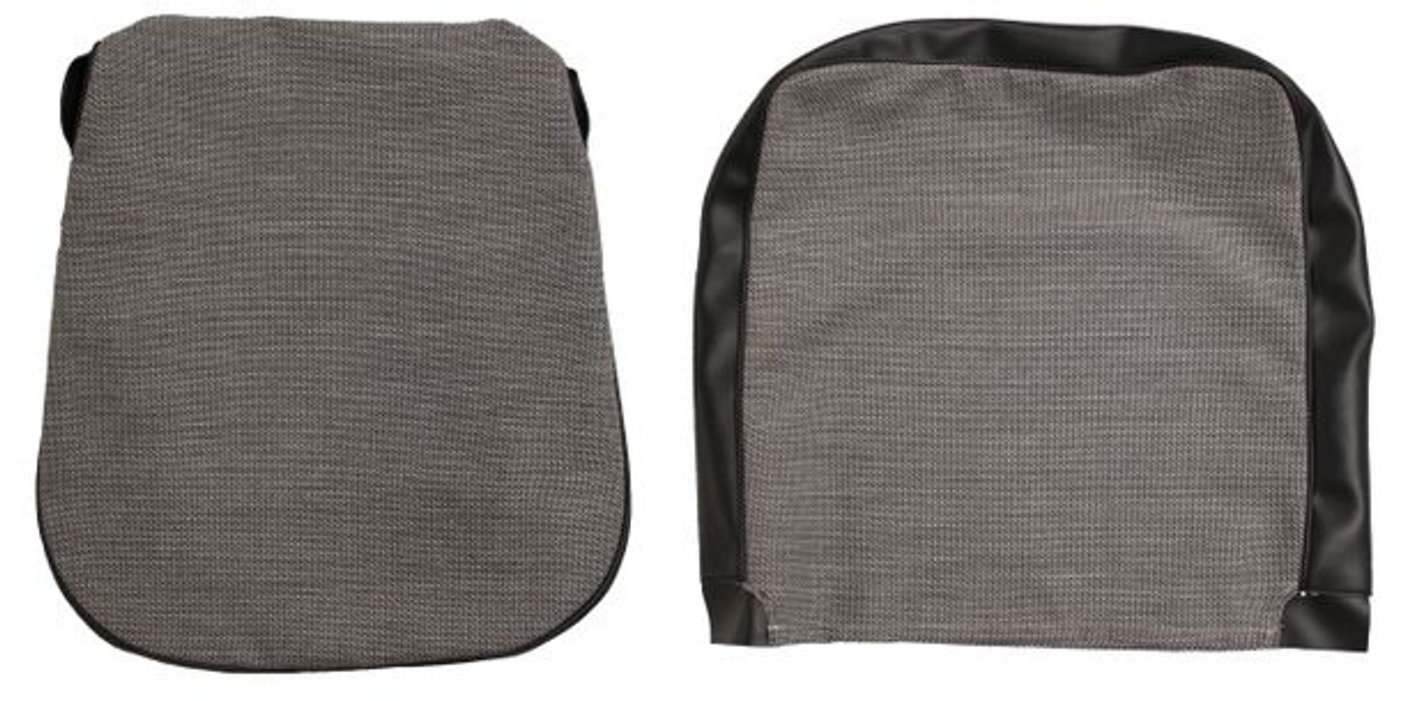 Front seat upholstery for Volvo Duett 445 1957-58 gray/black