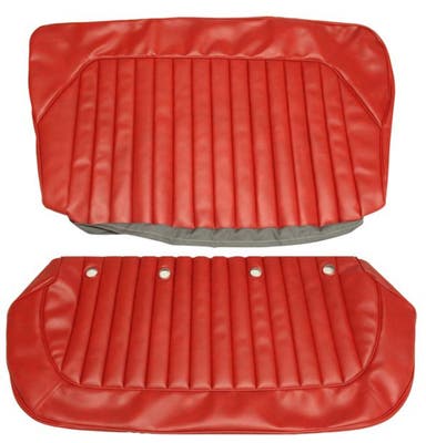 Upholstery Rear seat for Volvo Amazon Kombi 1963-64 red ch -14335