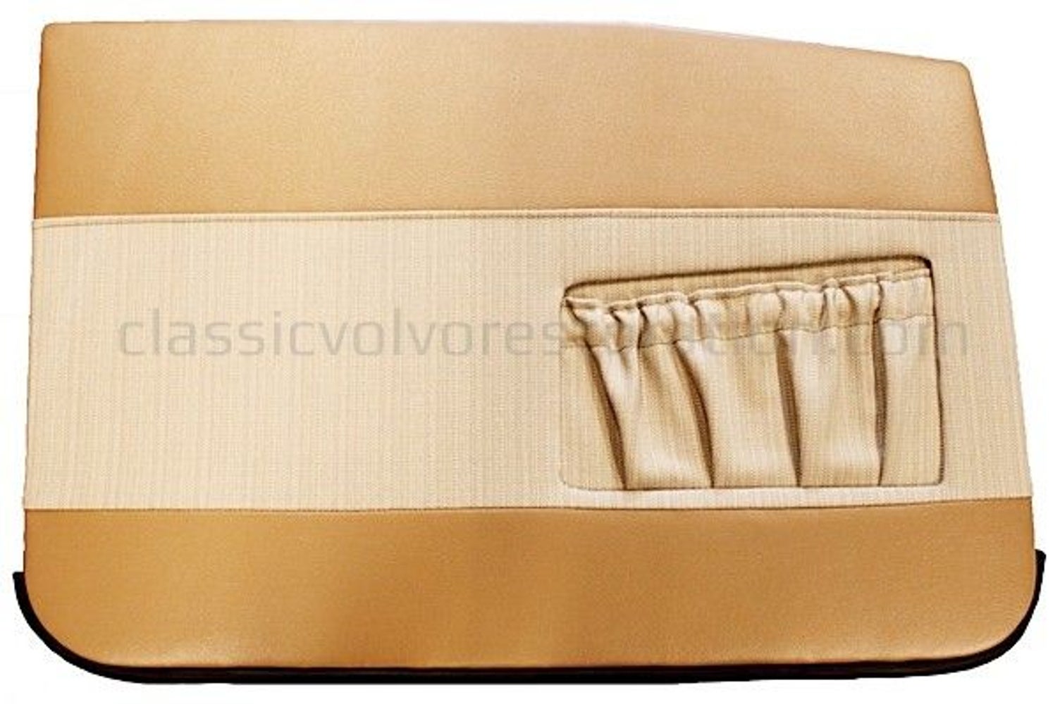 Front door panels for Volvo Amazon 4d, 1960-61, brown — bild 2 av 2