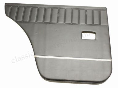 Rear door panels for Volvo Amazon 4d, Amazon Kombi 1965, black