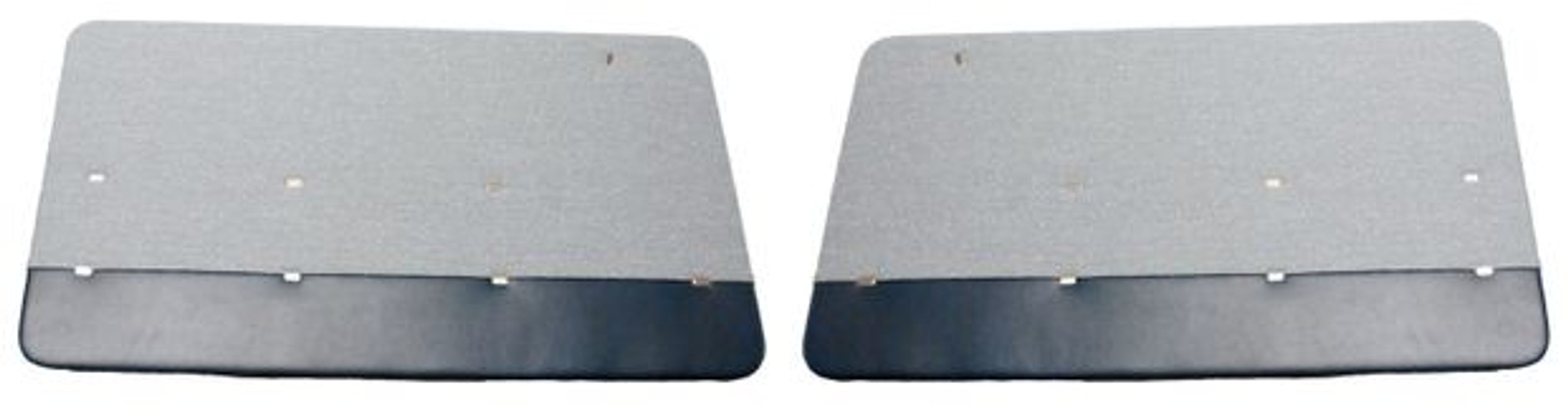 Door panels for Volvo PV444KS-LS 1955-58, gray/blue
