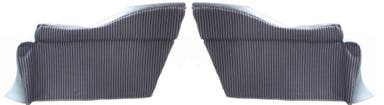 Panels Rear side lower for Volvo PV444 1951-54, blue/gray