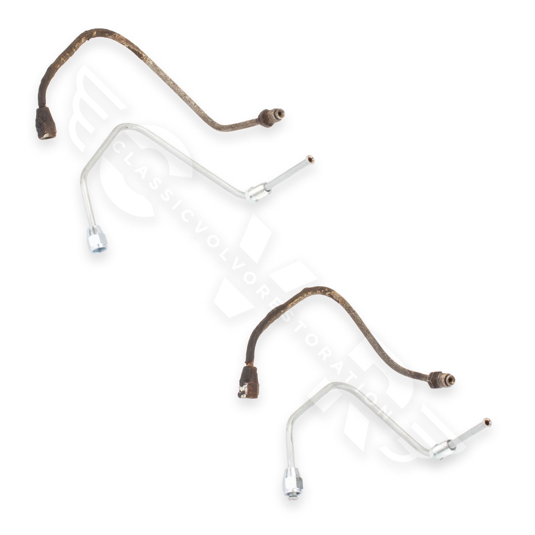 Brake Pipe Branch-Hose for Volvo 1800, 1800E, 1800ES 1969- left — bild 3 av 3