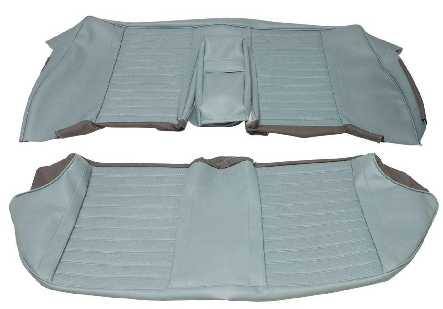 Upholstery Rear seat for Volvo Amazon 4d 1965 light blue