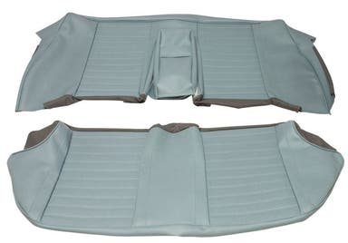 Upholstery Rear seat for Volvo Amazon 4d 1965 light blue