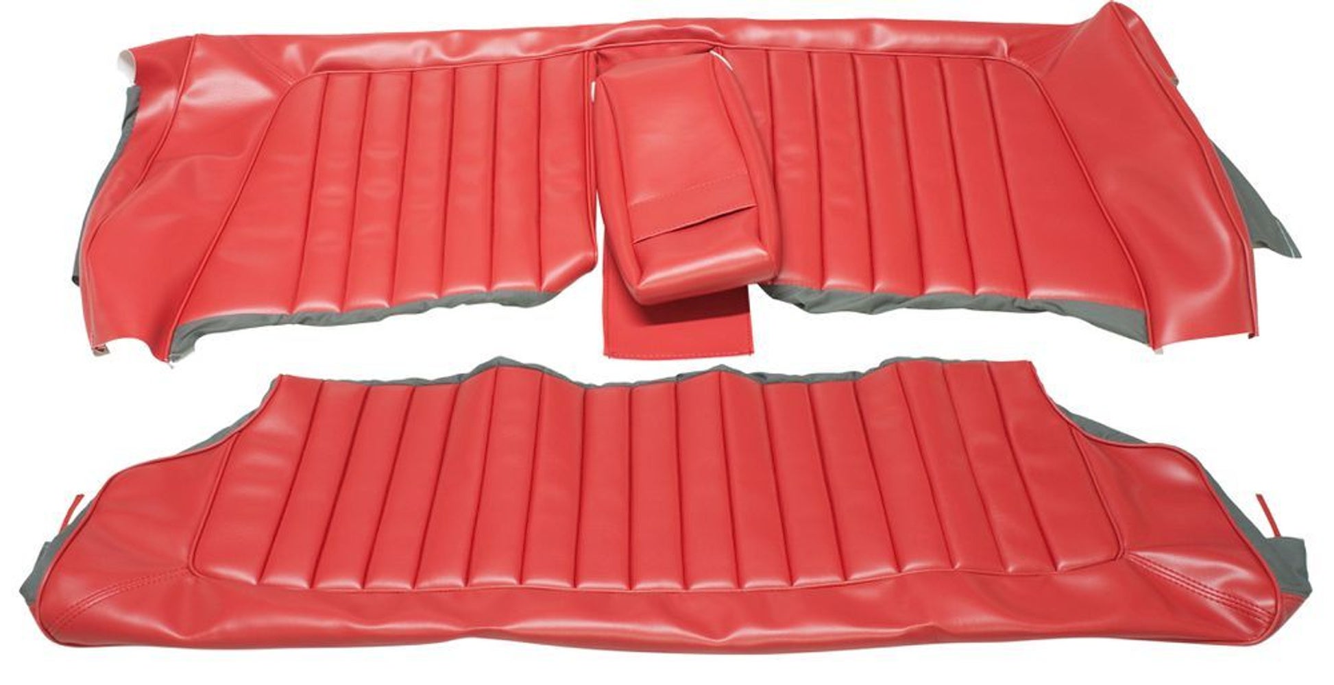 Upholstery Rear seat for Volvo Amazon 2d 1962-63 US red ch 25200-