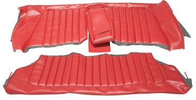 Upholstery Rear seat for Volvo Amazon 2d 1962-63 US red ch 25200-