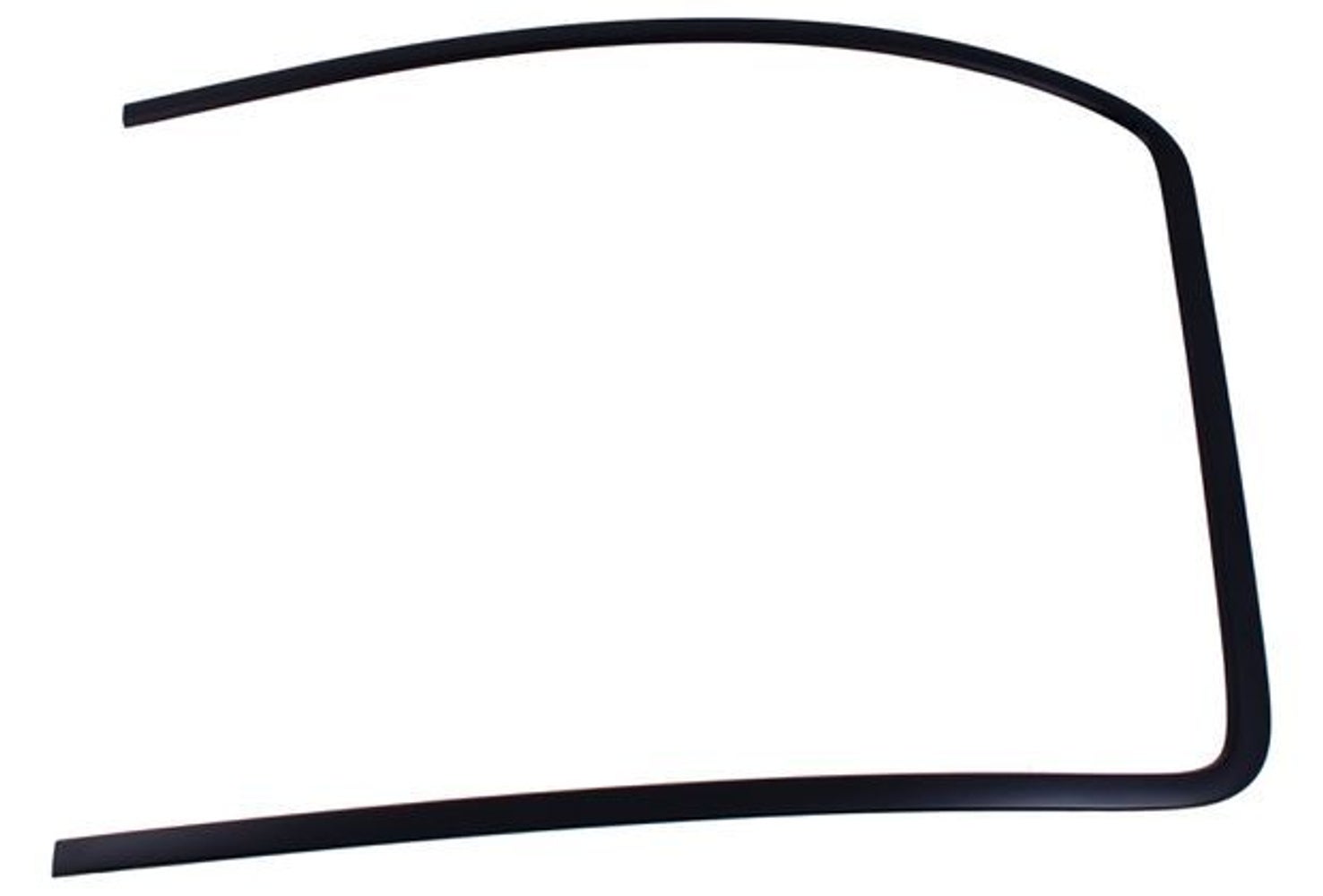 Decorative strip for Volvo 240, 260, black, right