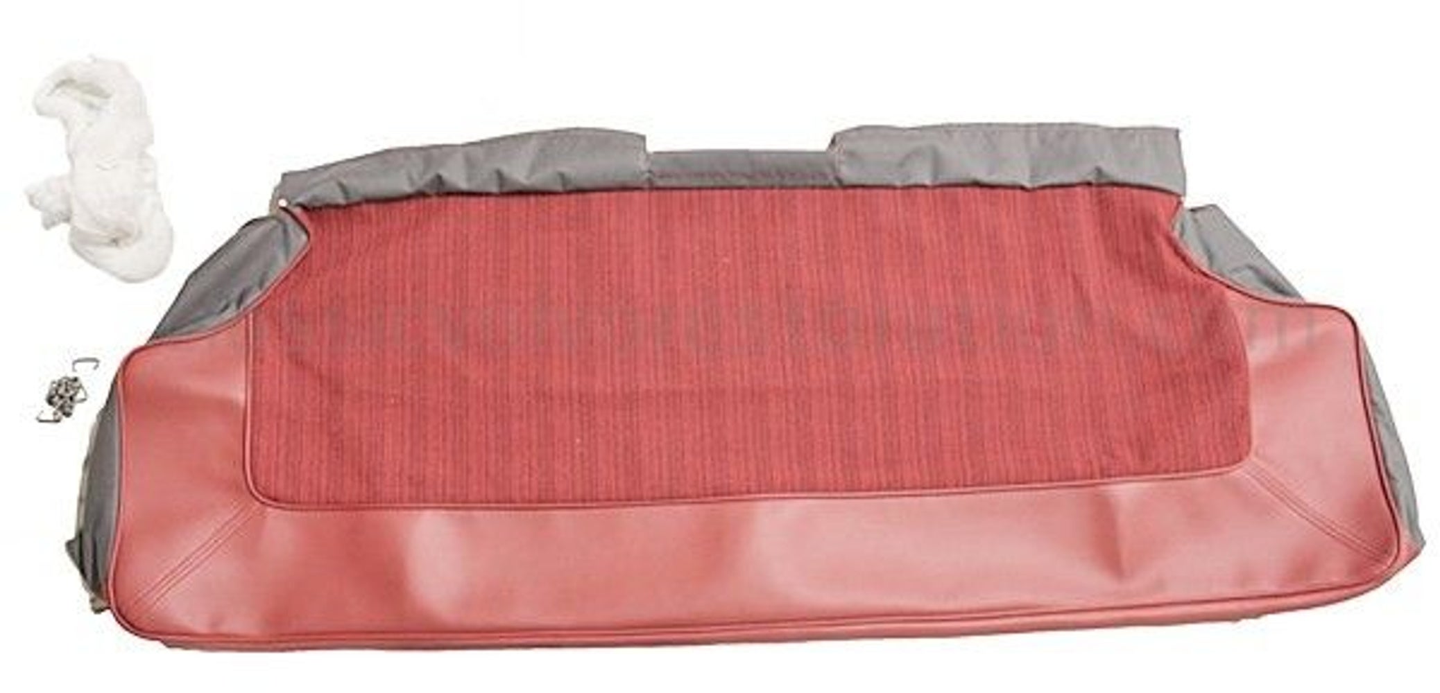 Upholstery Rear seat for Volvo Amazon 2d 1963-64 red — bild 2 av 2