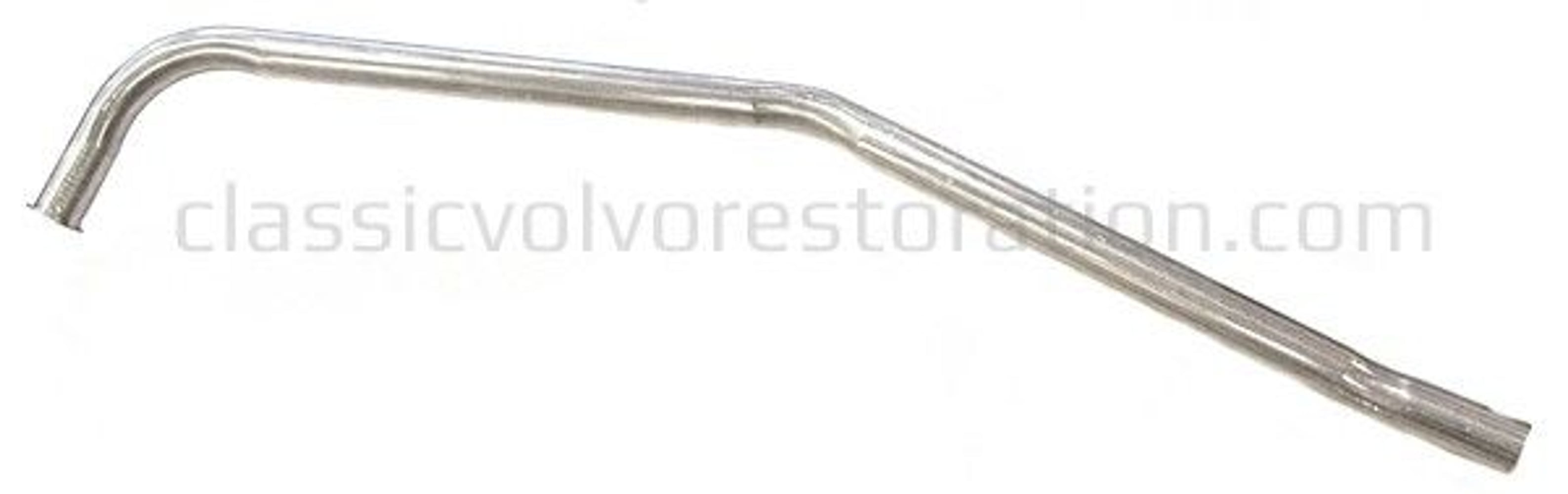 Front exhaust pipe, two-piece, for Volvo PV444, B4B, 1947-56