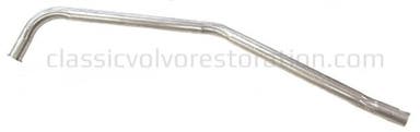 Front exhaust pipe, two-piece, for Volvo PV444, B4B, 1947-56