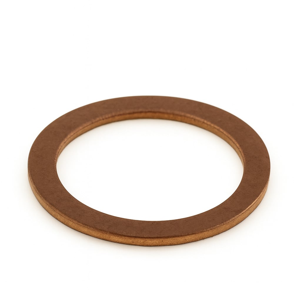 Copper washer 26.4x31.6x1.8 mm for Volvo PV444, PV544, Duett, Amazon, Amazon Kombi, 1800 — bild 1 av 2