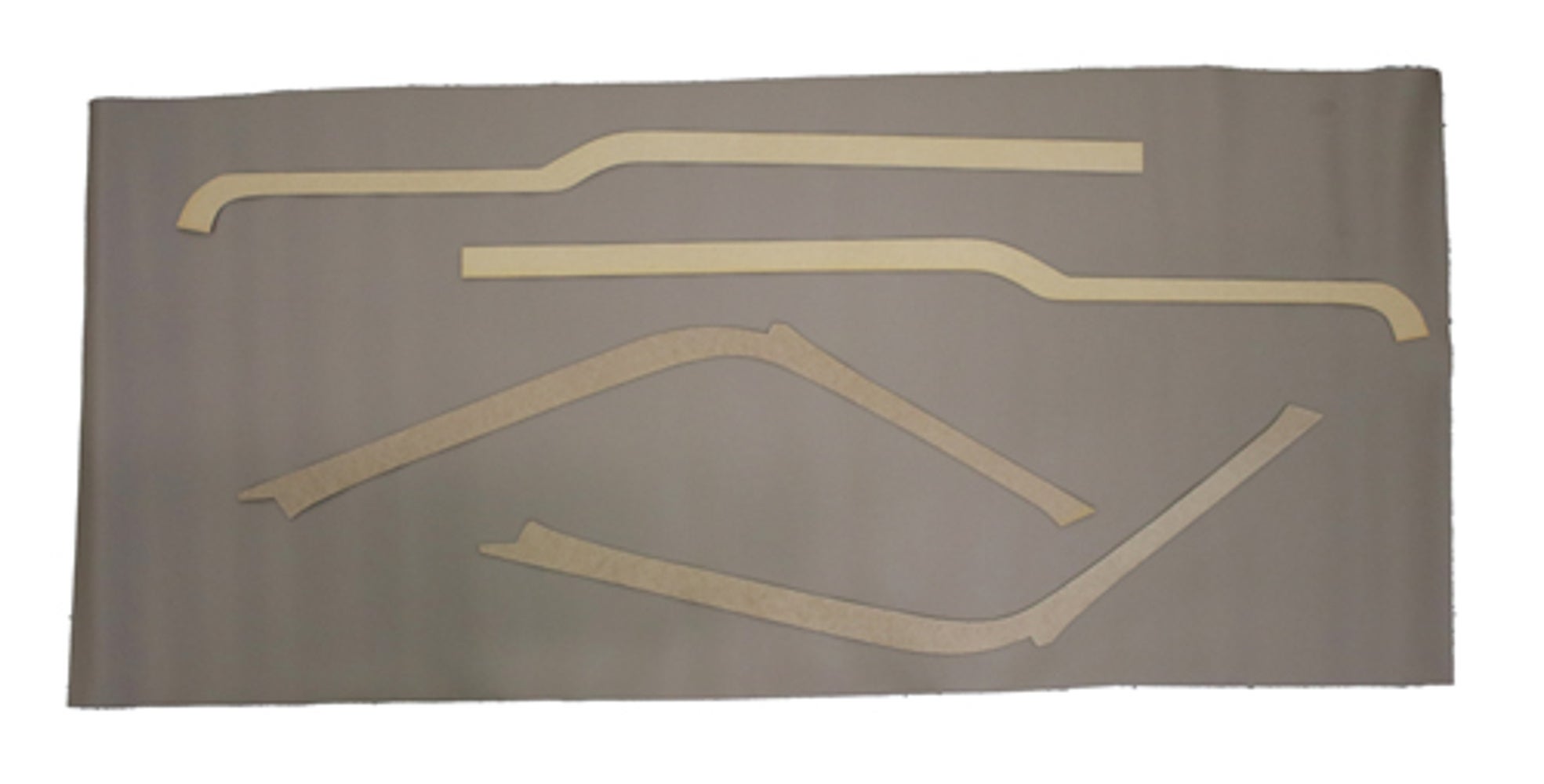 Panel set B-pillar/above door for Volvo Duett 1962-63 nougat