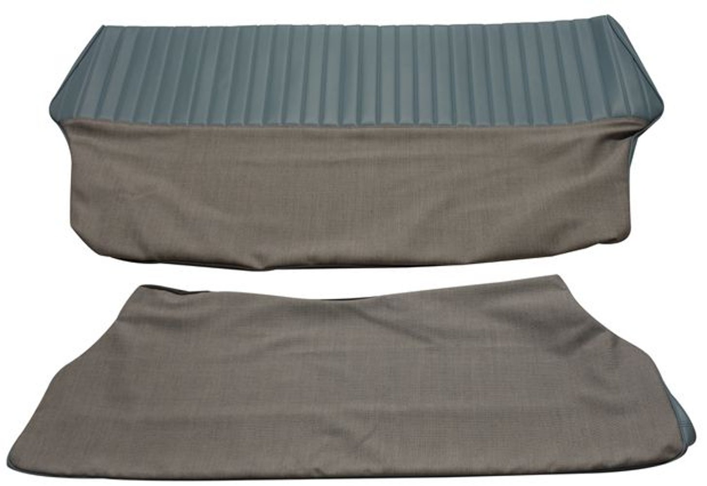 Upholstery Rear seat for Volvo 544A 1958-60 blue/gray Option 1